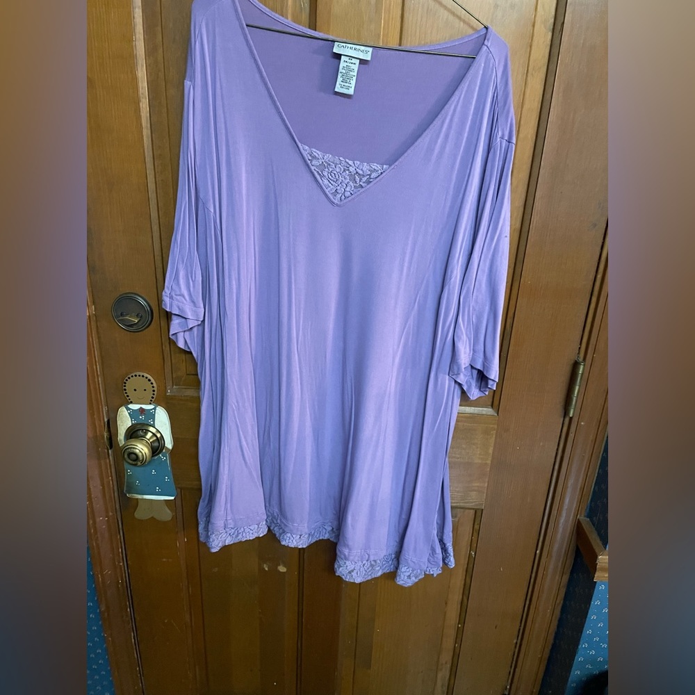 EUC short sleeved T-shirt material. Size 3X
